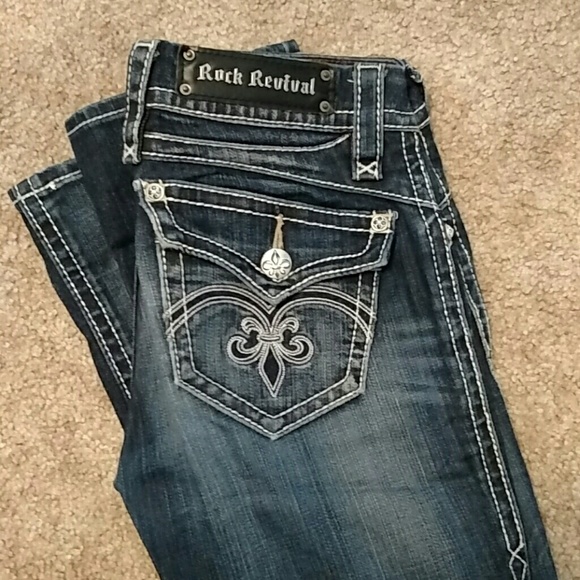 Rock Revival Denim - Beautiful, Like new Rock Revival jeans